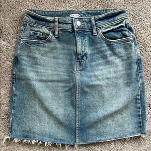 Old Navy Blue Denim Skirt